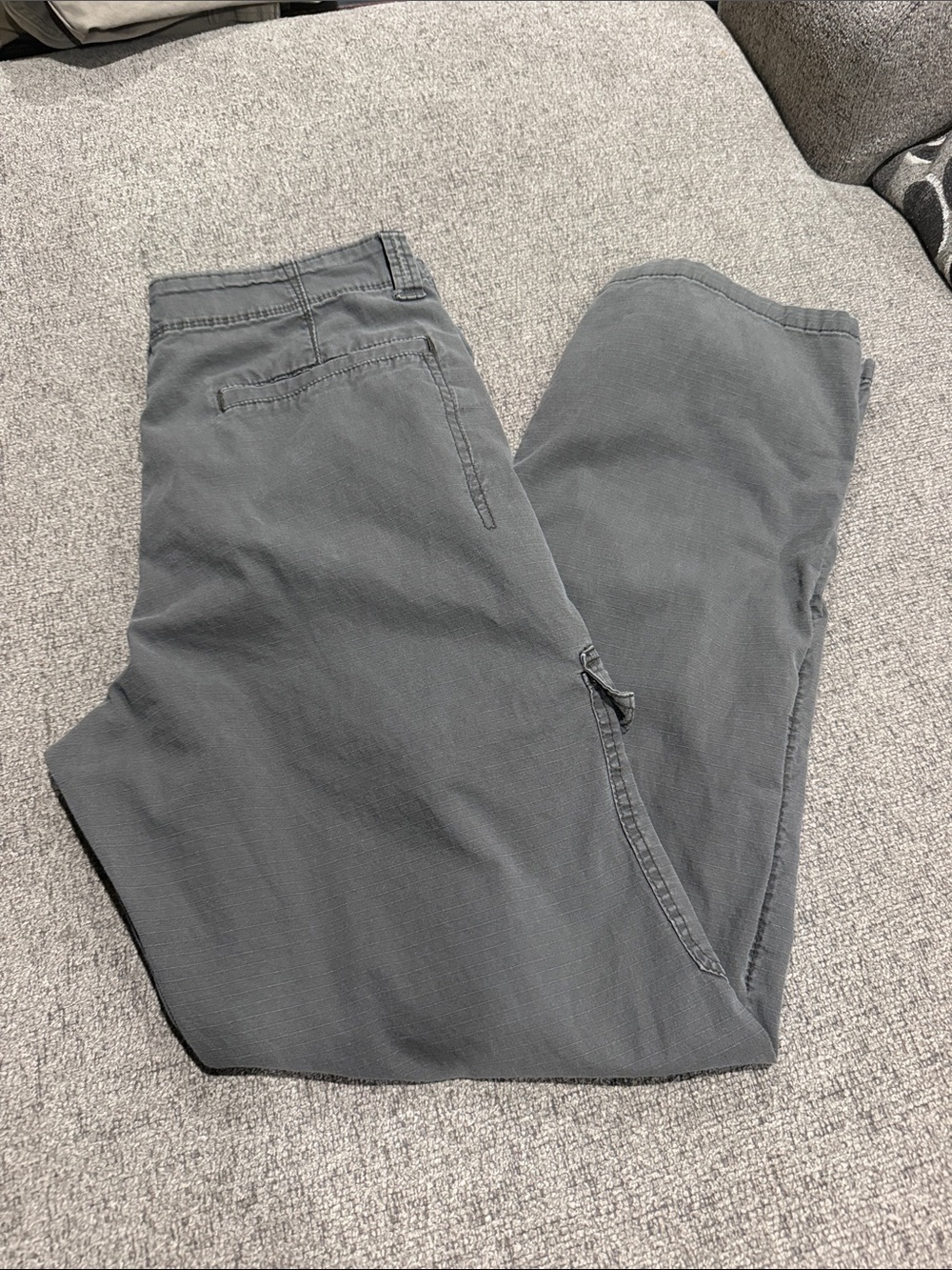Wrangler Men's Charcoal Gray Cargo Pants